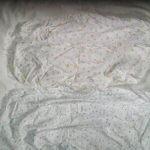 2 Gerber Fitted Bassinet sheets